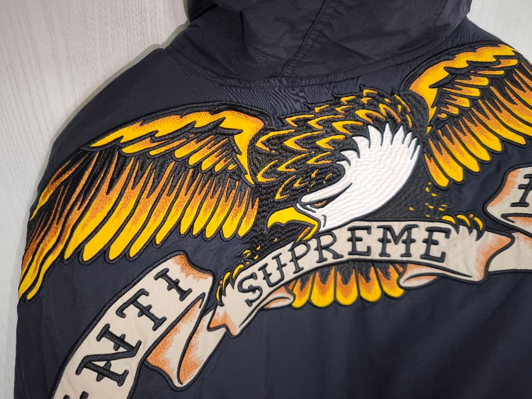 ジャケット・アウター Supreme x ANTIHERO Stadium Jacket Black