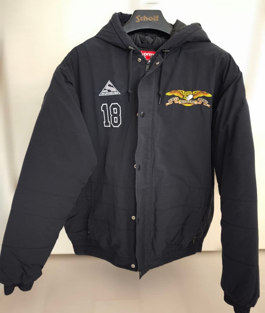 ジャケット・アウター Supreme x ANTIHERO Stadium Jacket Black