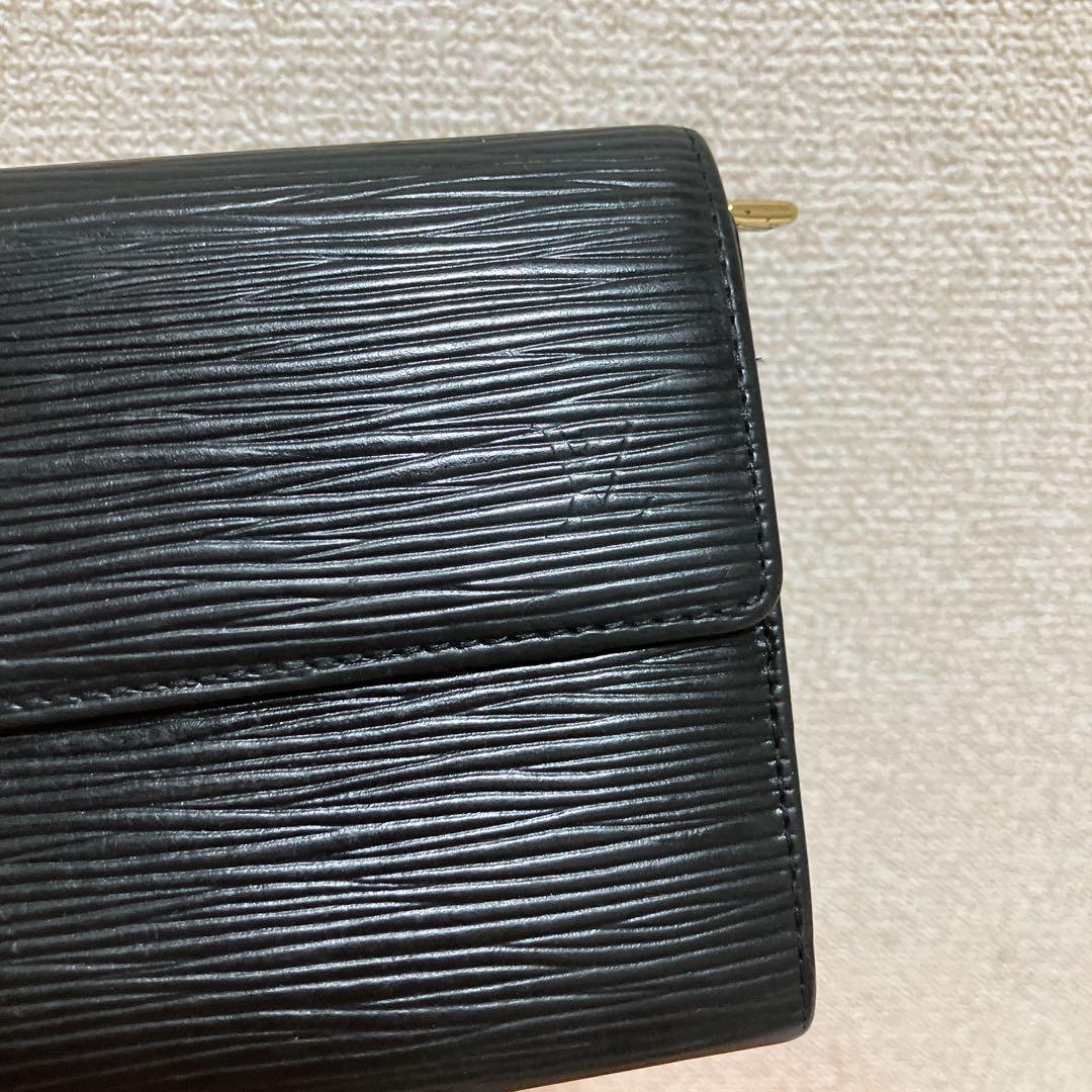✨美品✨ルイヴィトン　二つ折り　長財布 ポルトモネ クレディ ノアール