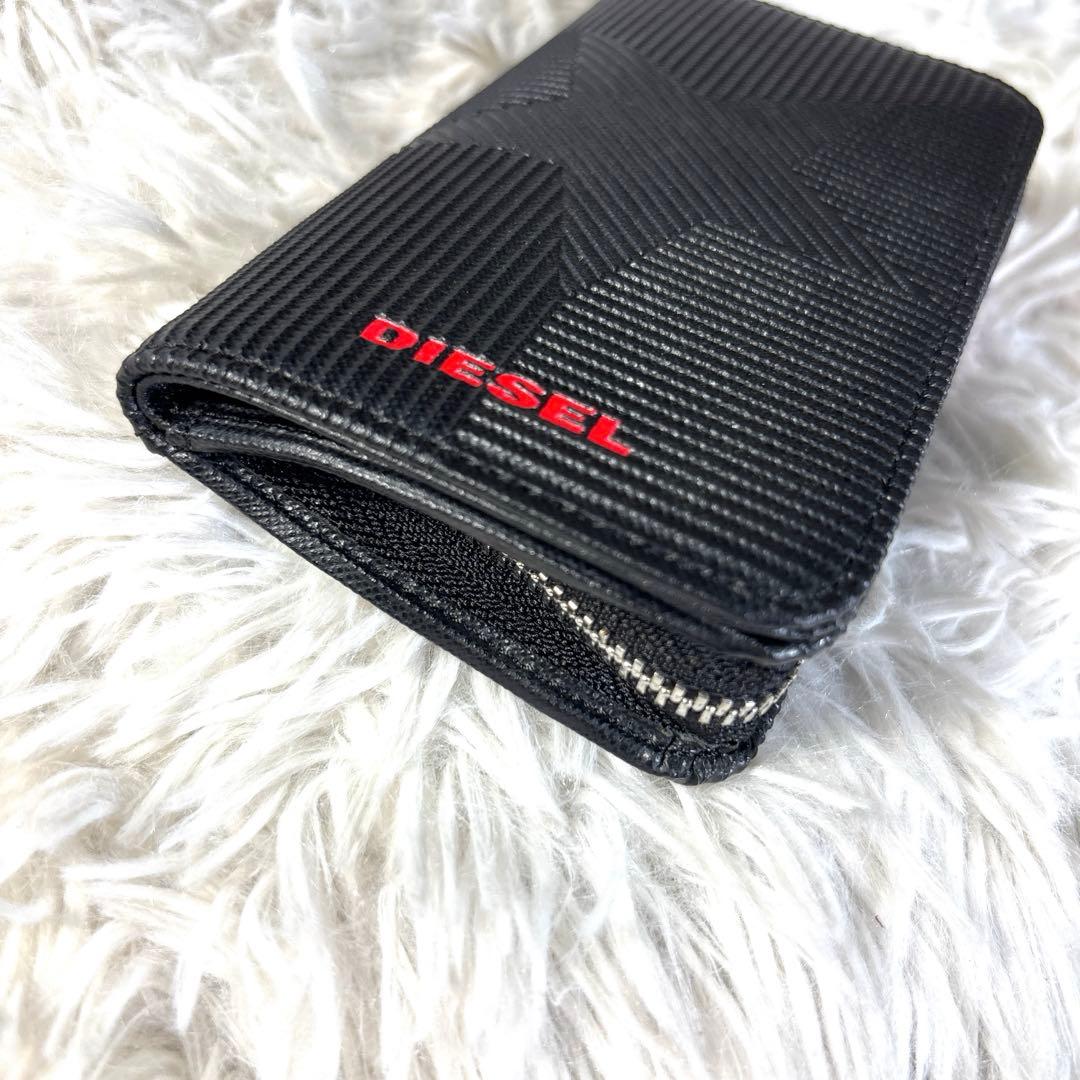 DIESEL ディーゼル 財布　星柄　キーケース ブラック 未使用品　メンズ　黒