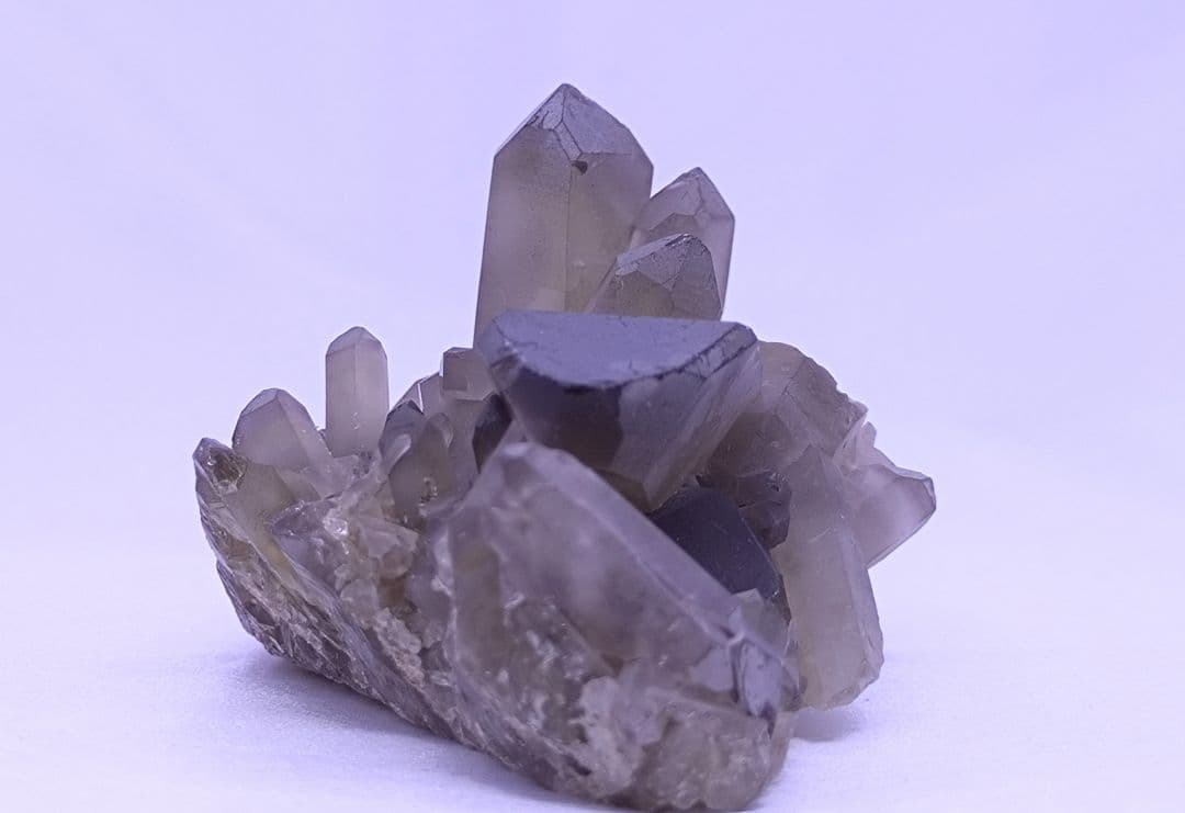 スモーキーシトリン　クラスター　（小）浄化　魔除け　厄除け　金運　ゼウスクォーツ