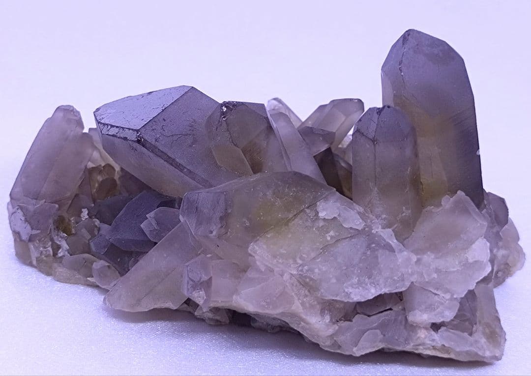 スモーキーシトリン　クラスター　（小）浄化　魔除け　厄除け　金運　ゼウスクォーツ