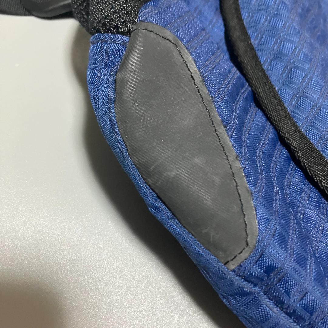 L.L bean ９０s メッセンジャーバッグ ショルダー 織柄　ネイビー