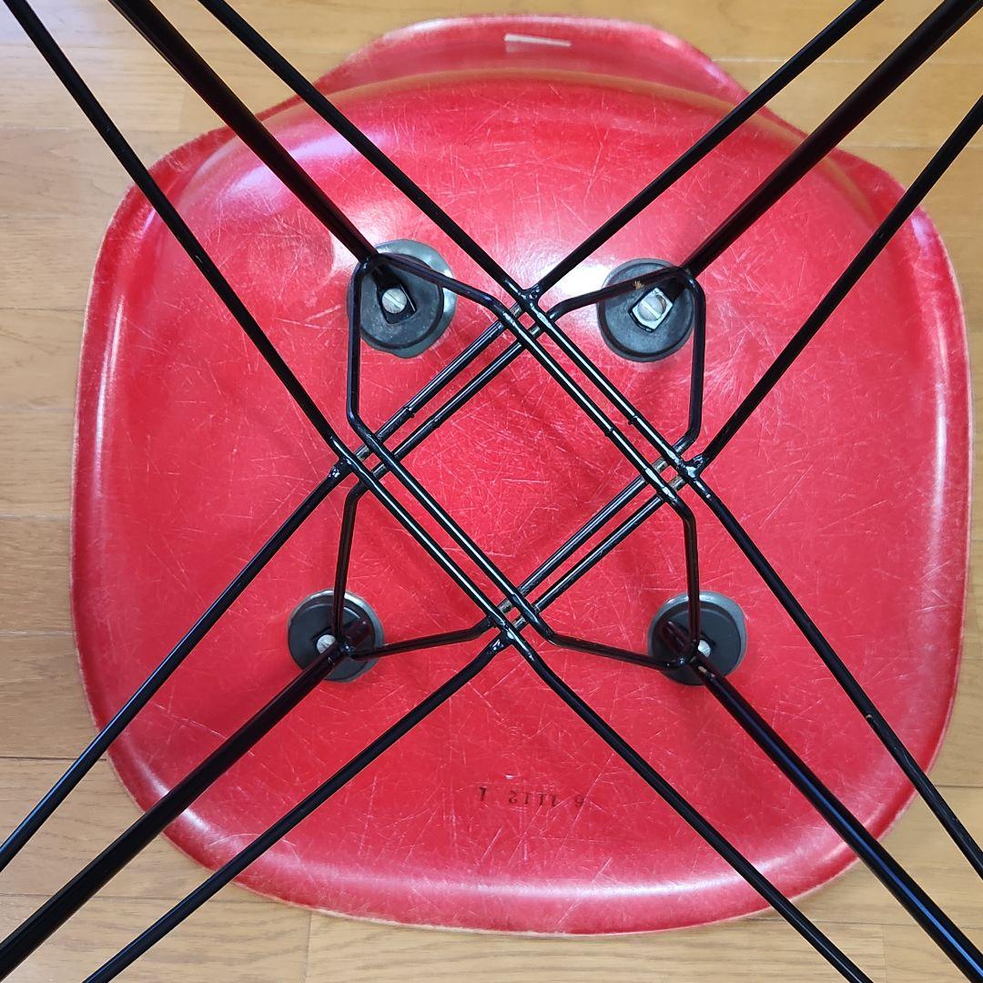 ヴィンテージ　ハーマンミラー　イームズ　サイドシェルチェア エッフェルベース1脚