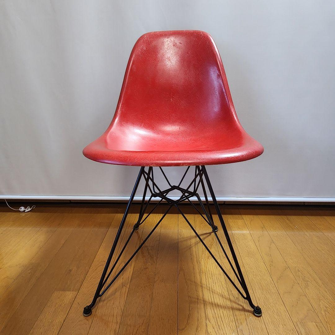 ヴィンテージ　ハーマンミラー　イームズ　サイドシェルチェア エッフェルベース1脚