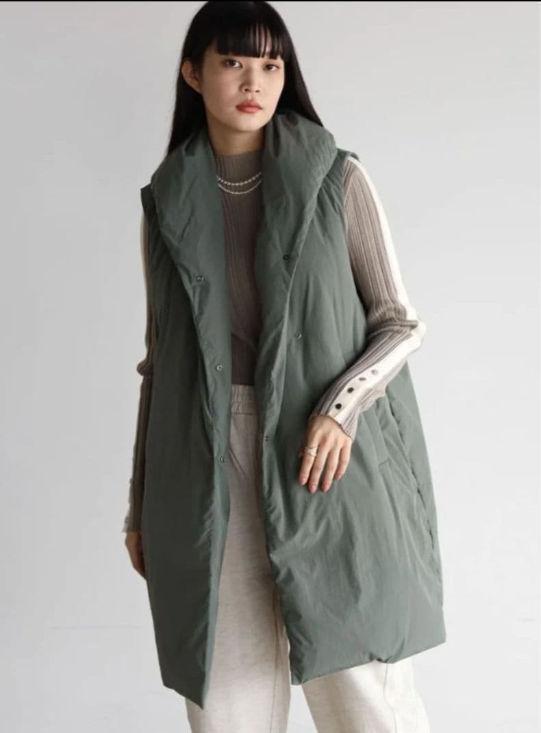 【新品タグ付】ヤマダヤ ラディエイト パデットロングベスト ダウンベスト