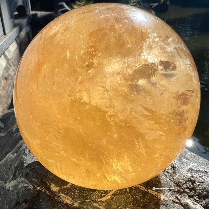 ゴールデンカルサイト　スフィア　ハニーカルサイト　満月　Big Sphere 虹