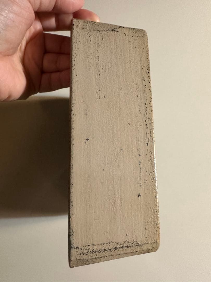 赤木明登　白漆　角皿ボウル