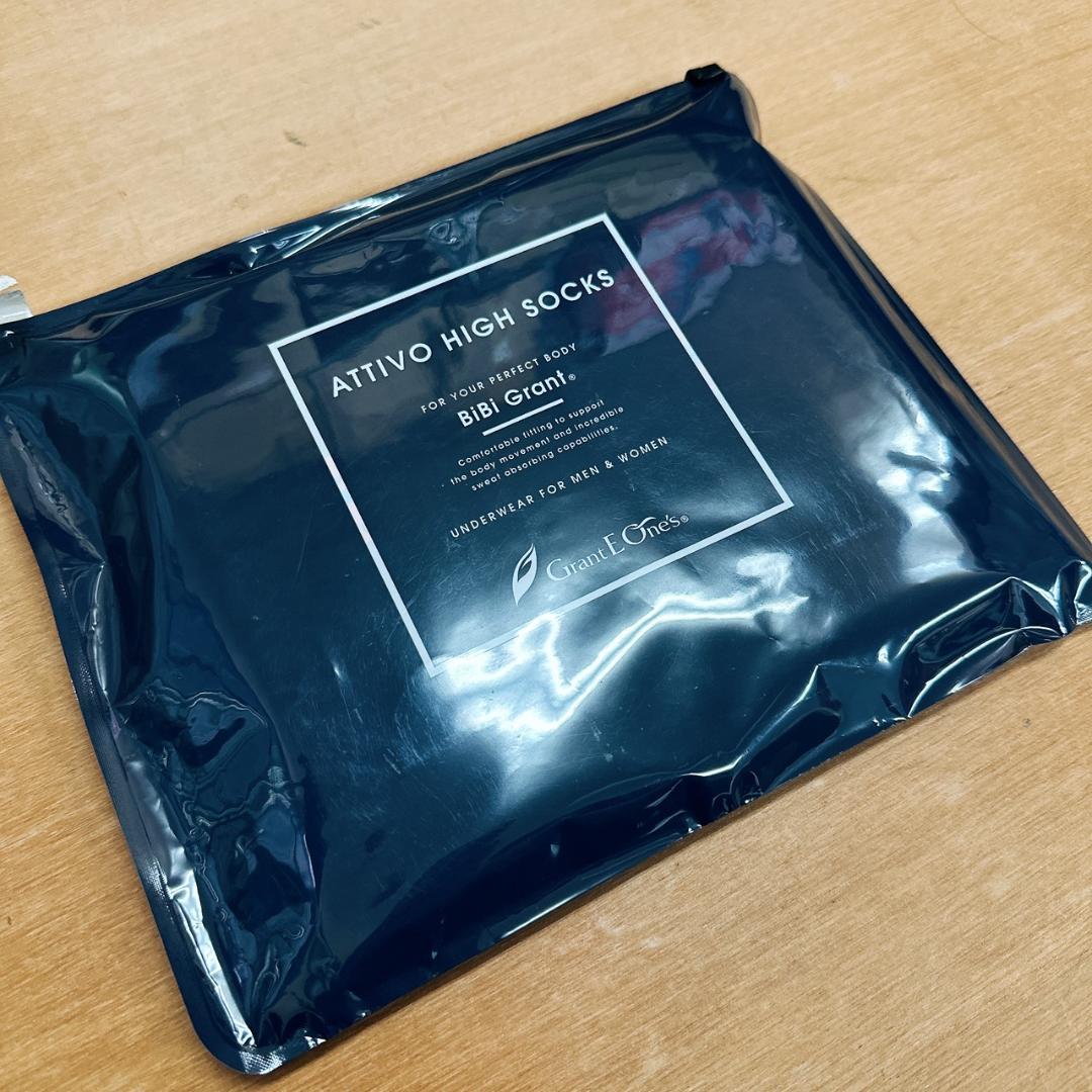 【新品未開封】グラントイーワンズ　アティーボハイソックス ブラック L