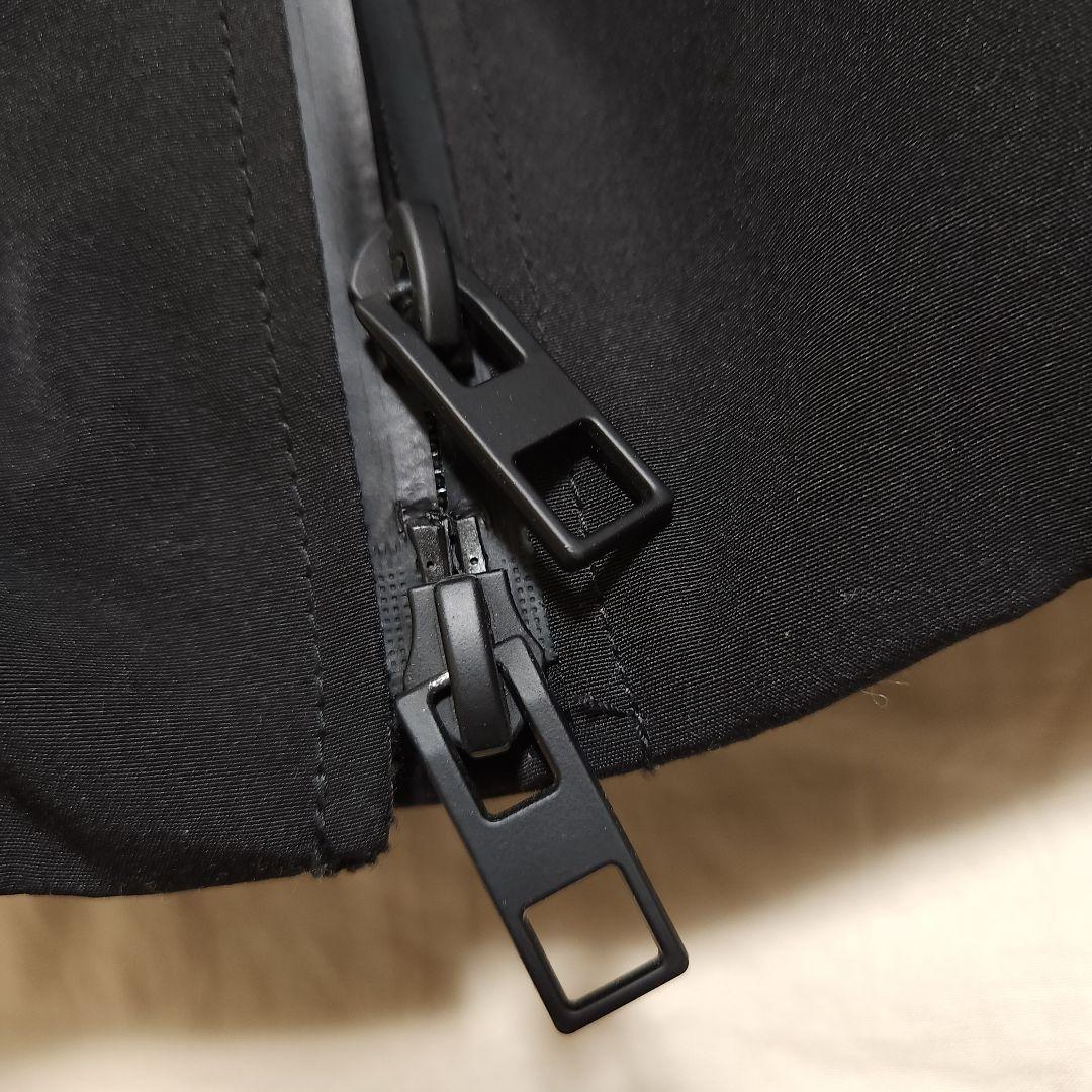 ZARA 中綿ポリエステルダウンジャケットコート 撥水 ブラック 海外Ｍ