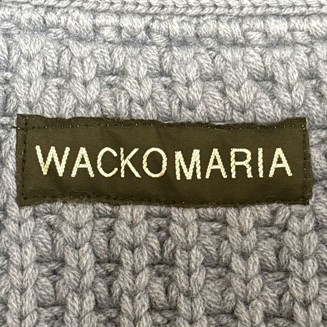 トップス WACKO MARIA 24AW WAFFLE KNIT CARDIGAN XL
