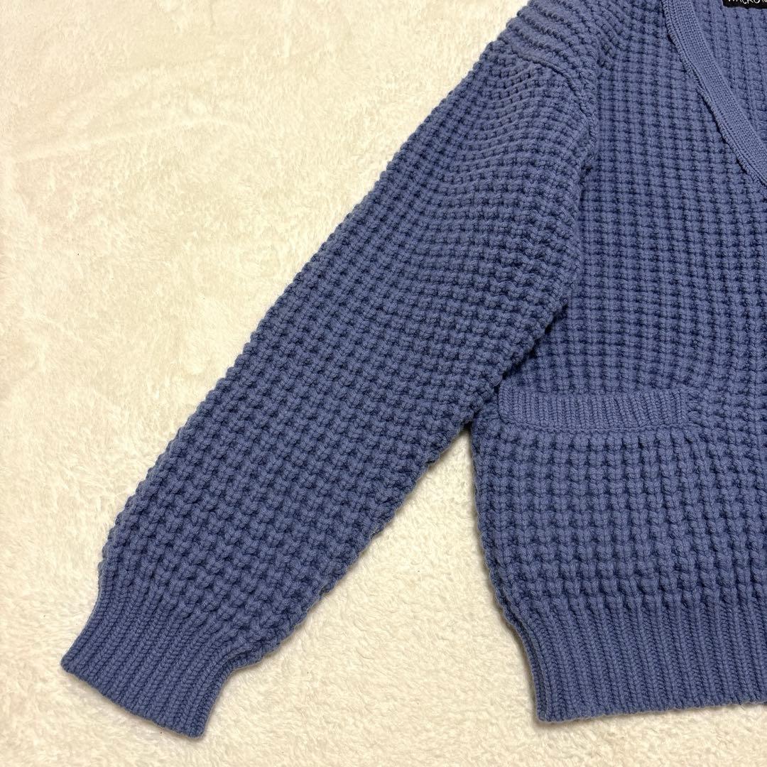 トップス WACKO MARIA 24AW WAFFLE KNIT CARDIGAN XL