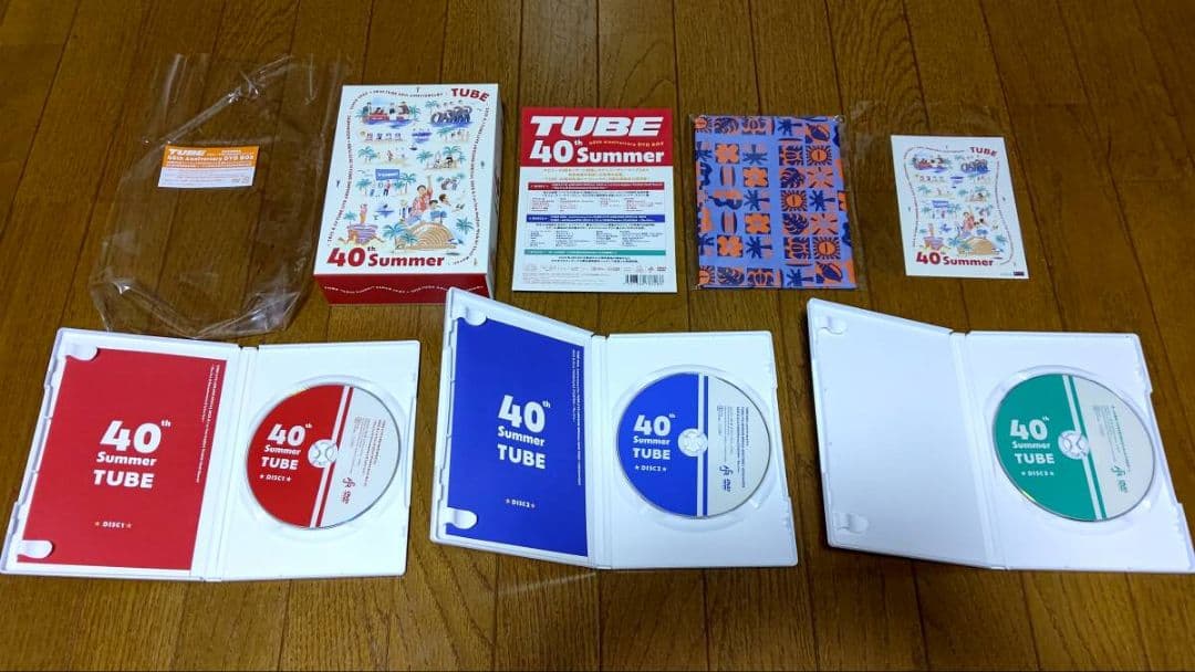 [新品同様 おまけ付 DVD3枚組] TUBE 40th Summer
