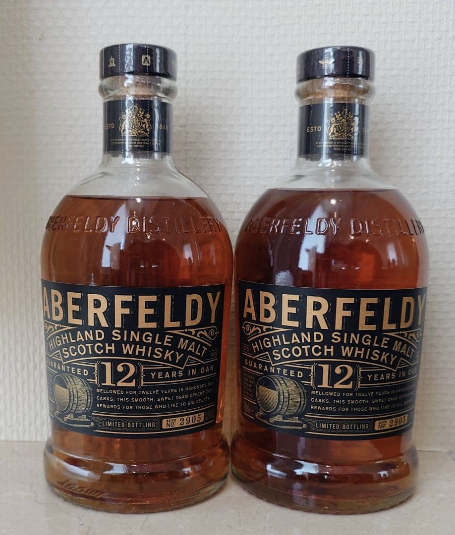 最安 アバフェルディ ABERFELDY 12年 2本セット
