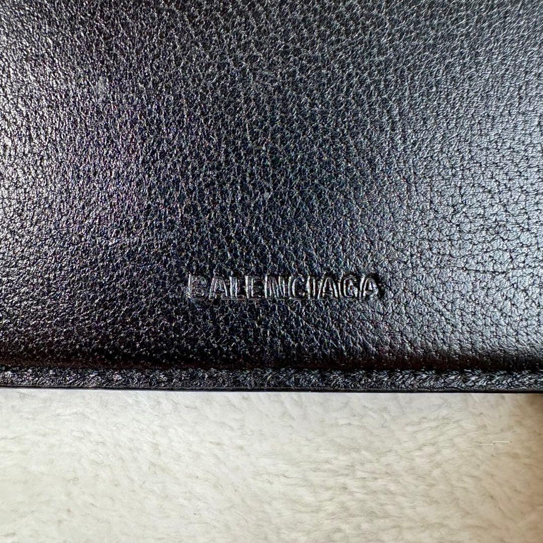 美品✨BALENCIAGA マネークリップ レザー エブリデイ ブラック 現行