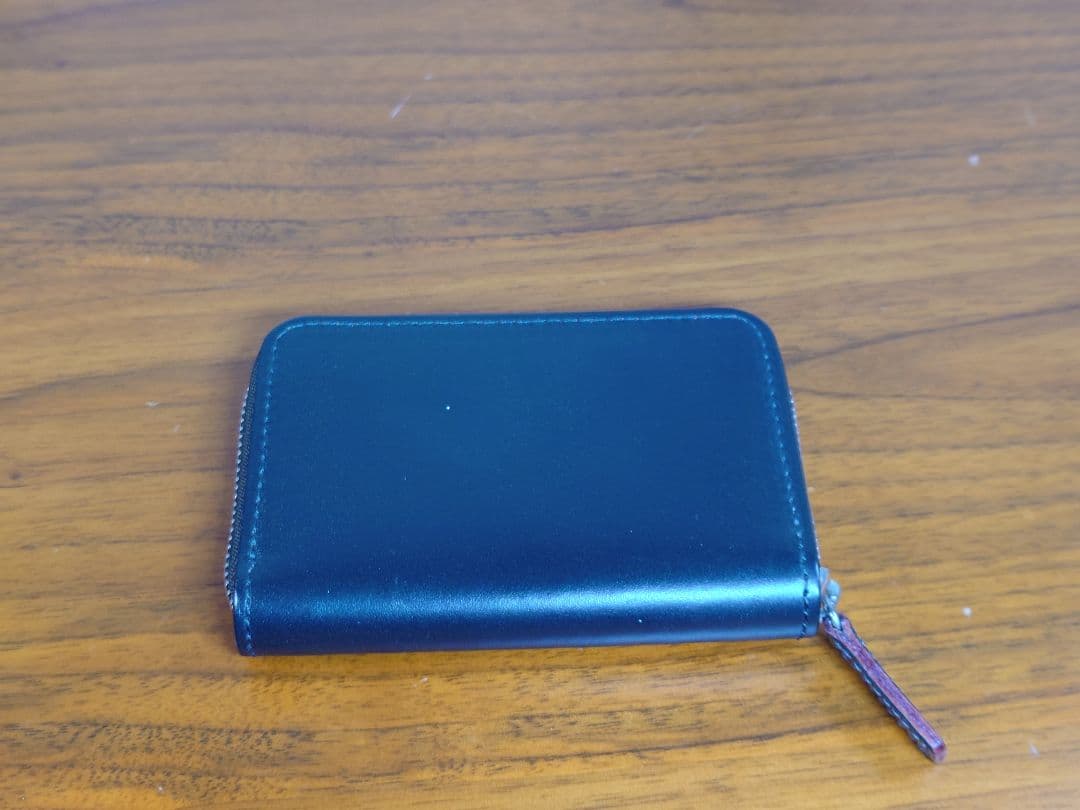 土屋鞄　ブライドル　ファスナーパース　カードケース　ダークグリーン