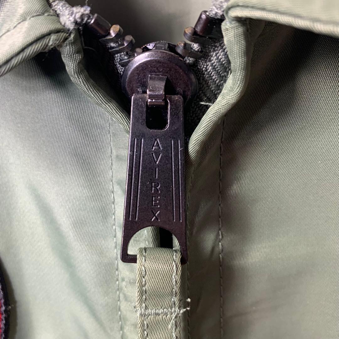 美品 AVIREX フライトジャケット L トップガン CWU36P ワッペン