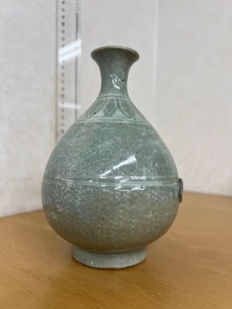 中国　朝鮮李朝高麗徳利　古美術　唐物コレクション韓国骨董　アンティーク江戸　青磁