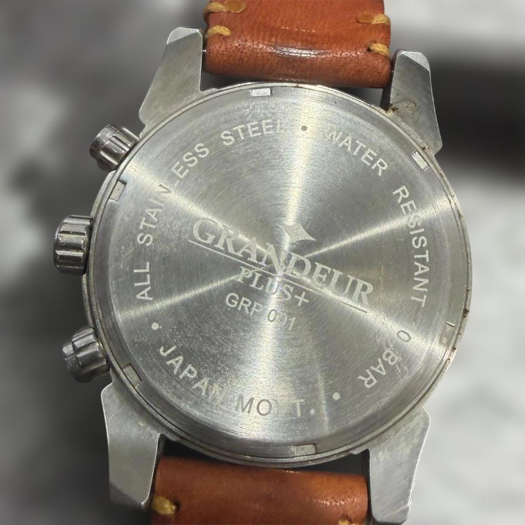 GRANDEUR PLUS+ クロノグラフ 腕時計