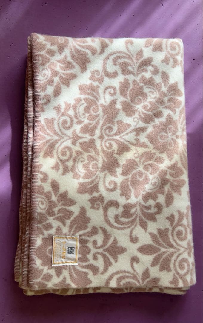 【新品未使用】東亜紡（トーア）毛布 ウール100％ 日本製 ピュアウール