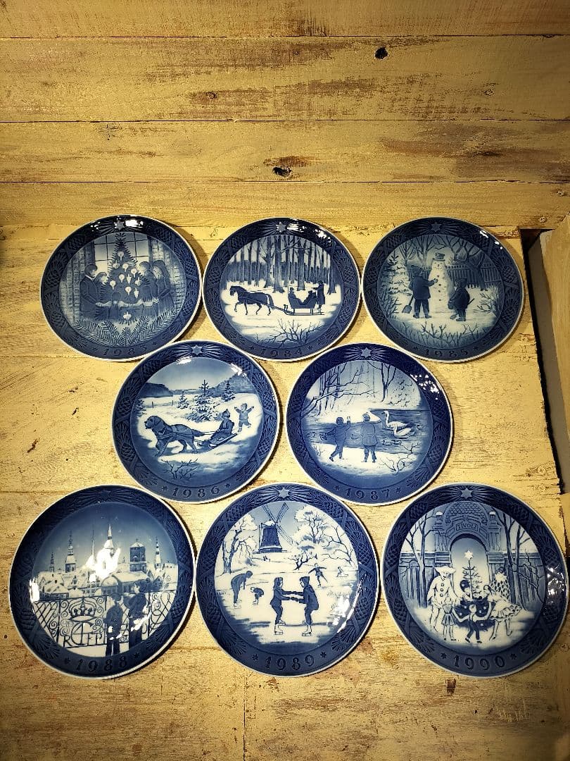 M♦ COPENHARGEN イヤープレート 8枚