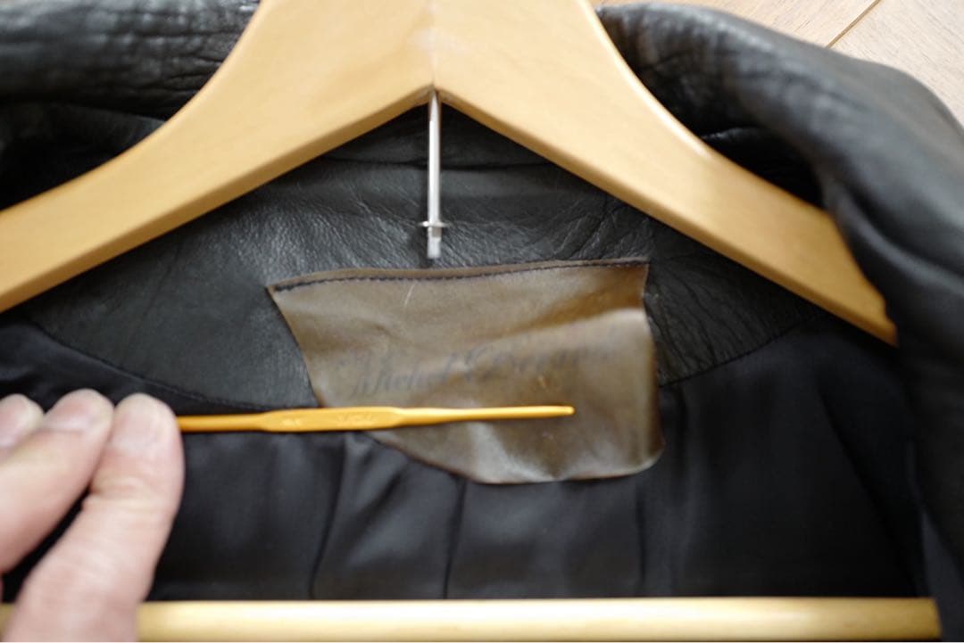 Rick Owensブラックフード付きジャンパー