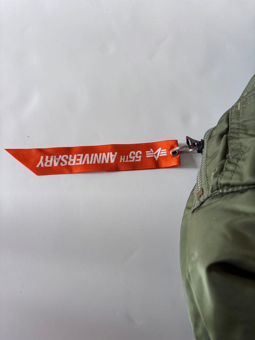 【激レア】ALPHA 55周年記念モデル MA-1 ジャケット リバーシブル L