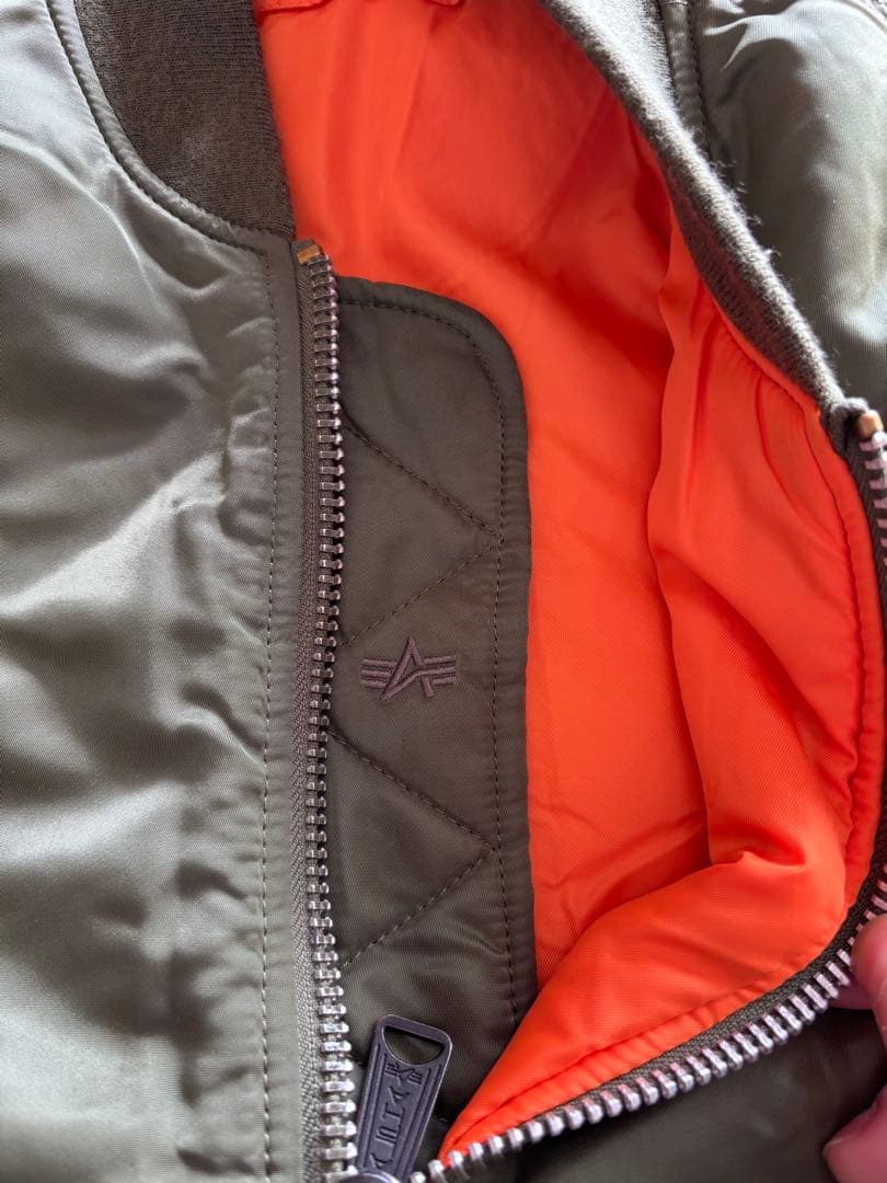 【激レア】ALPHA 55周年記念モデル MA-1 ジャケット リバーシブル L