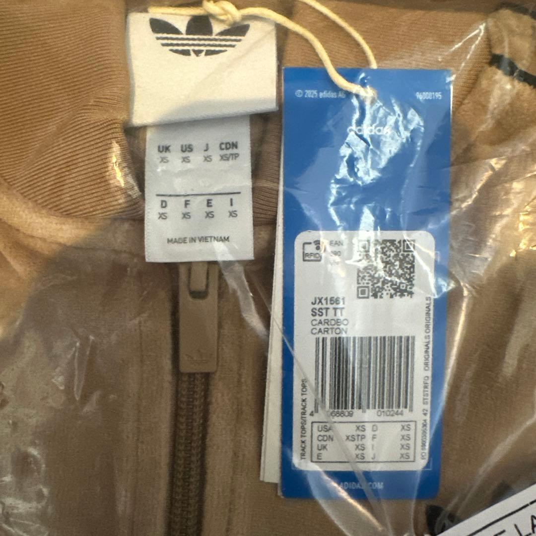 adidas originals sst！アディカラー！トラックジャケット！新品