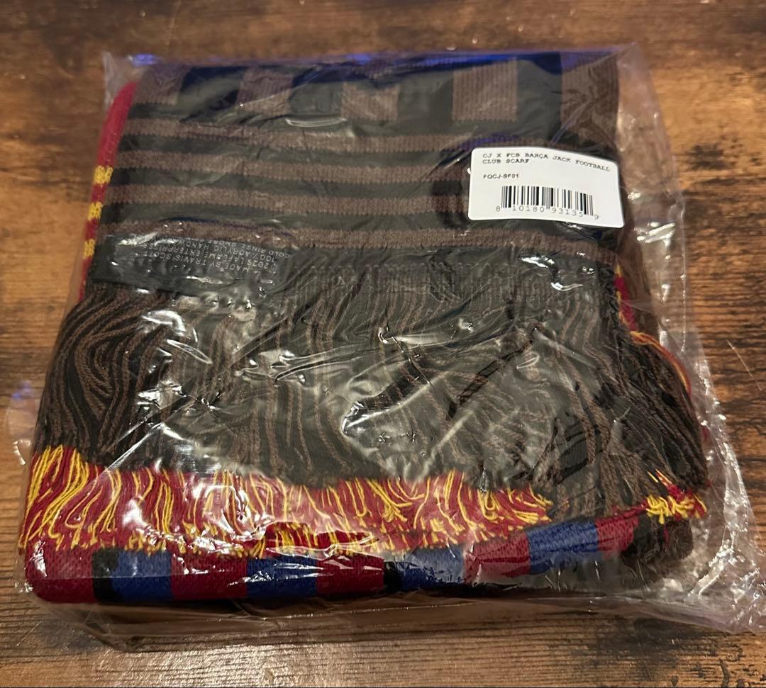 cactus jack バルセロナ コラボ マフラー Travis Scott