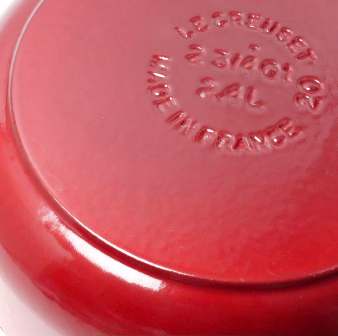 LE CREUSET　シグニチャー ココット ロンド チェリーレッド　20cm