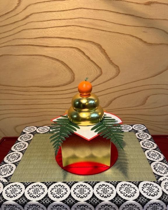 黄金の鏡餅