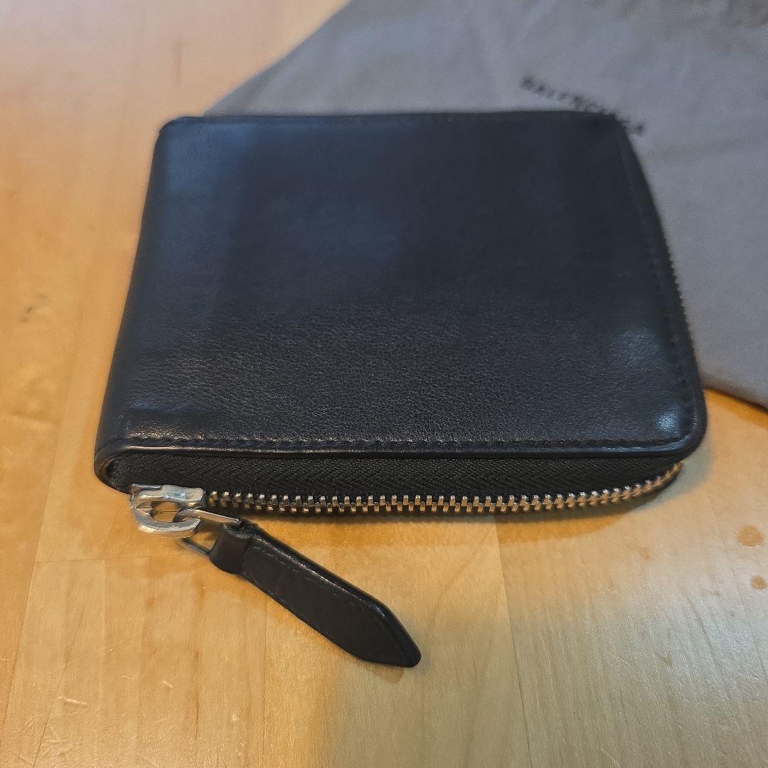 BALENCIAGA　バレンシアガ　ラウンドジップ　二つ折り　ウォレット