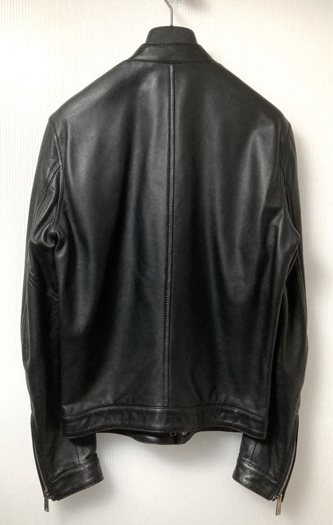 DSQUARED2 約35万円 Single Leather Jacket 44