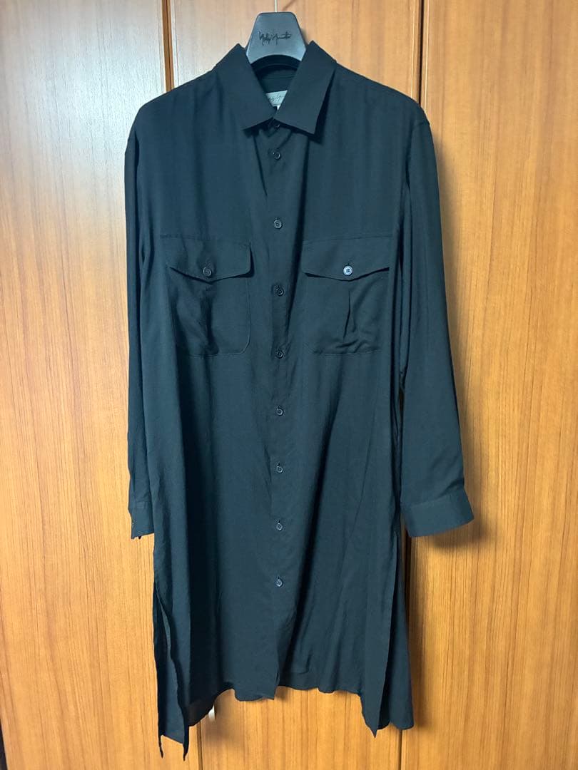 yohji yamamoto pour hommeテンセルロングシャツ　サイズ2