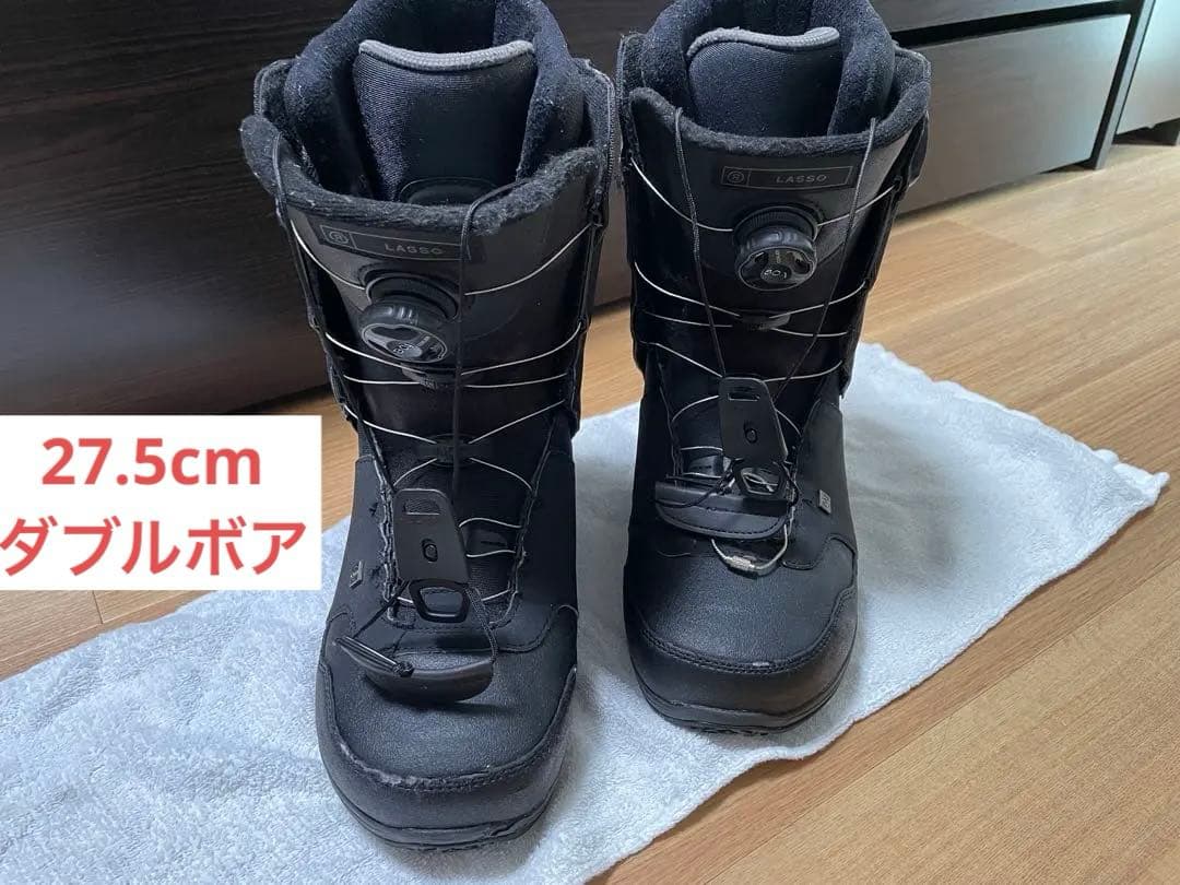 RIDE スノーボードブーツ 27.5cm ダブルボア