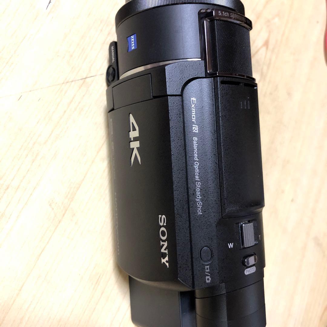 【美品】SONY FDR-AX60 4K ビデオカメラ本体