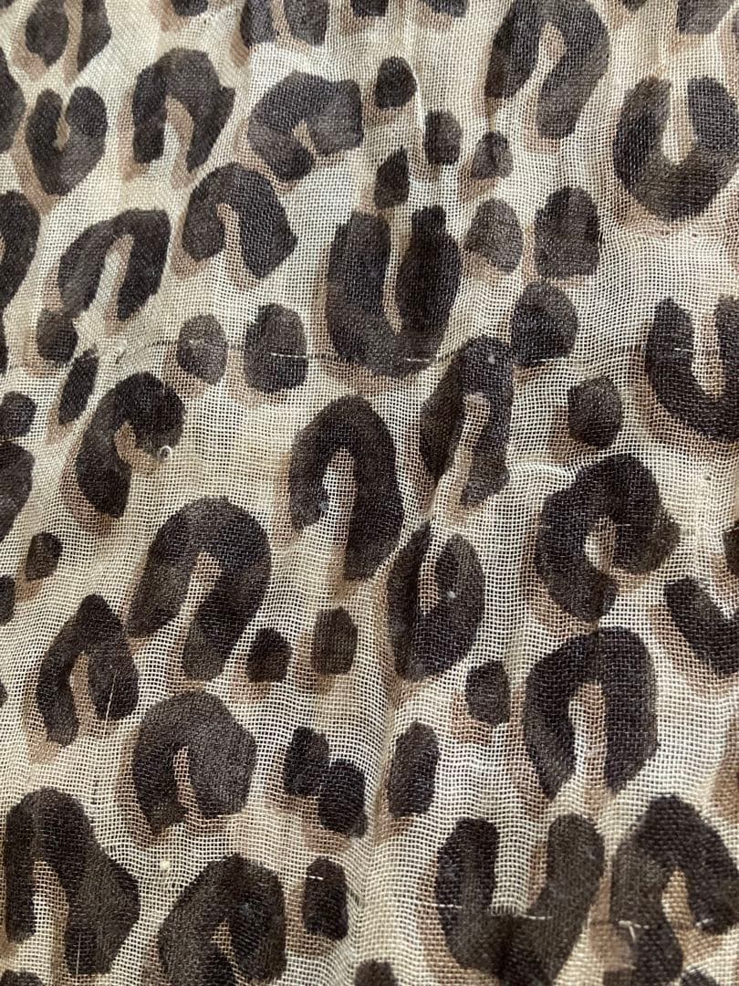 LOUIS VUITTON ストール レオパード