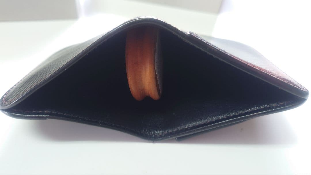 WILDSWANS 銀座店11周年・型押しシェルコードバン ブラック パーム