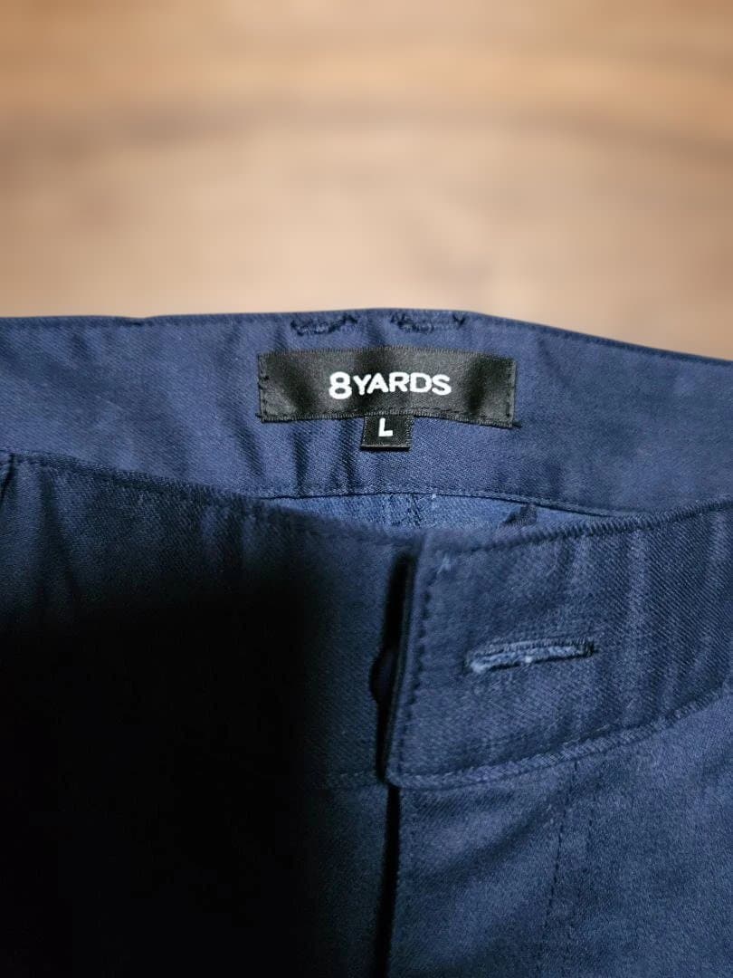 8YARDS レディースパンツ L ネイビー 新品タグ付き