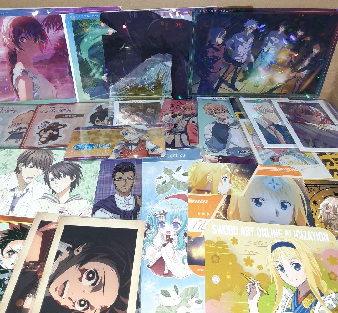 アニメグッズ 紙類・薄物 大量 まとめ売り 1500点