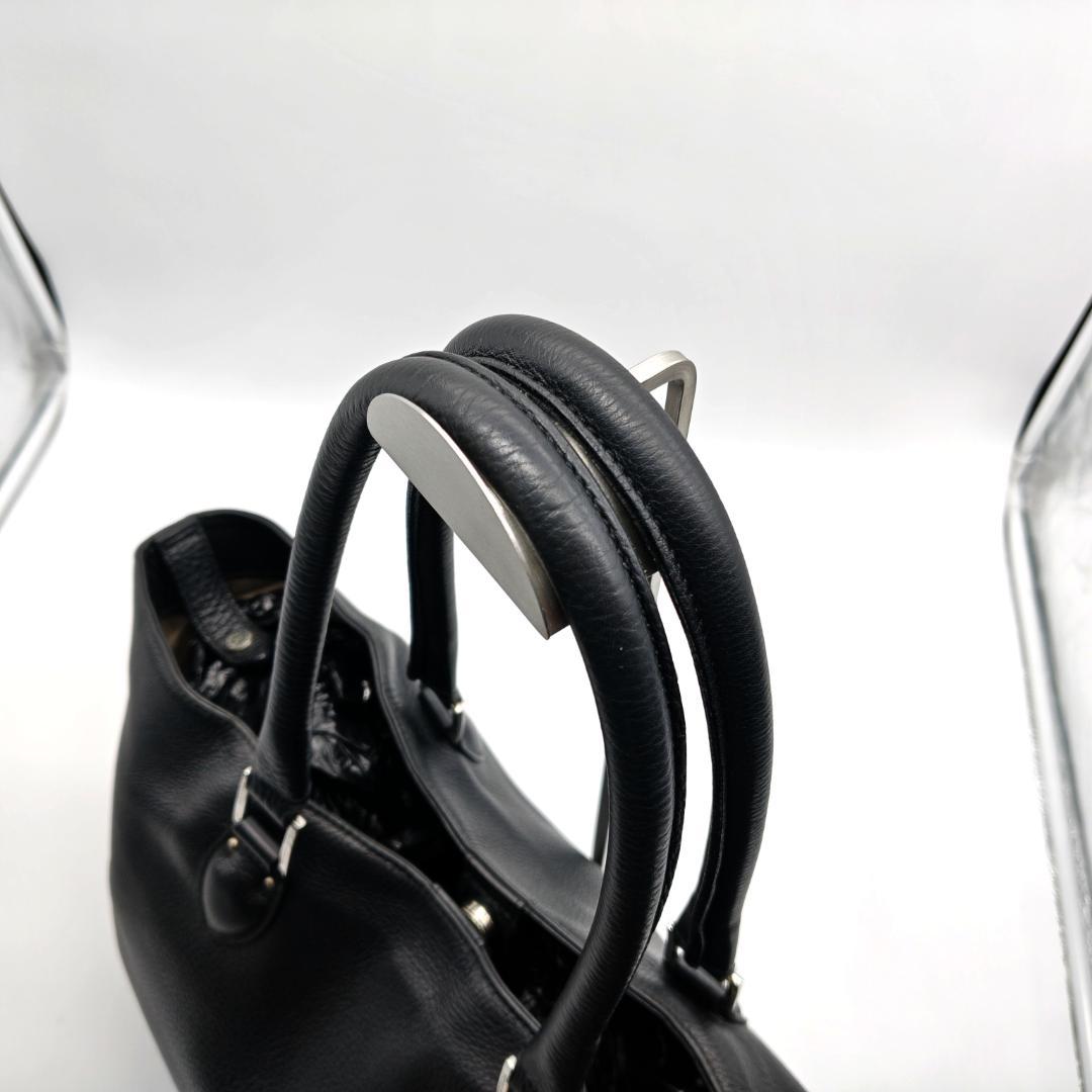 ペッレモルビダ トートバッグ メイデンボヤージュ A4収納 ブラック レザー