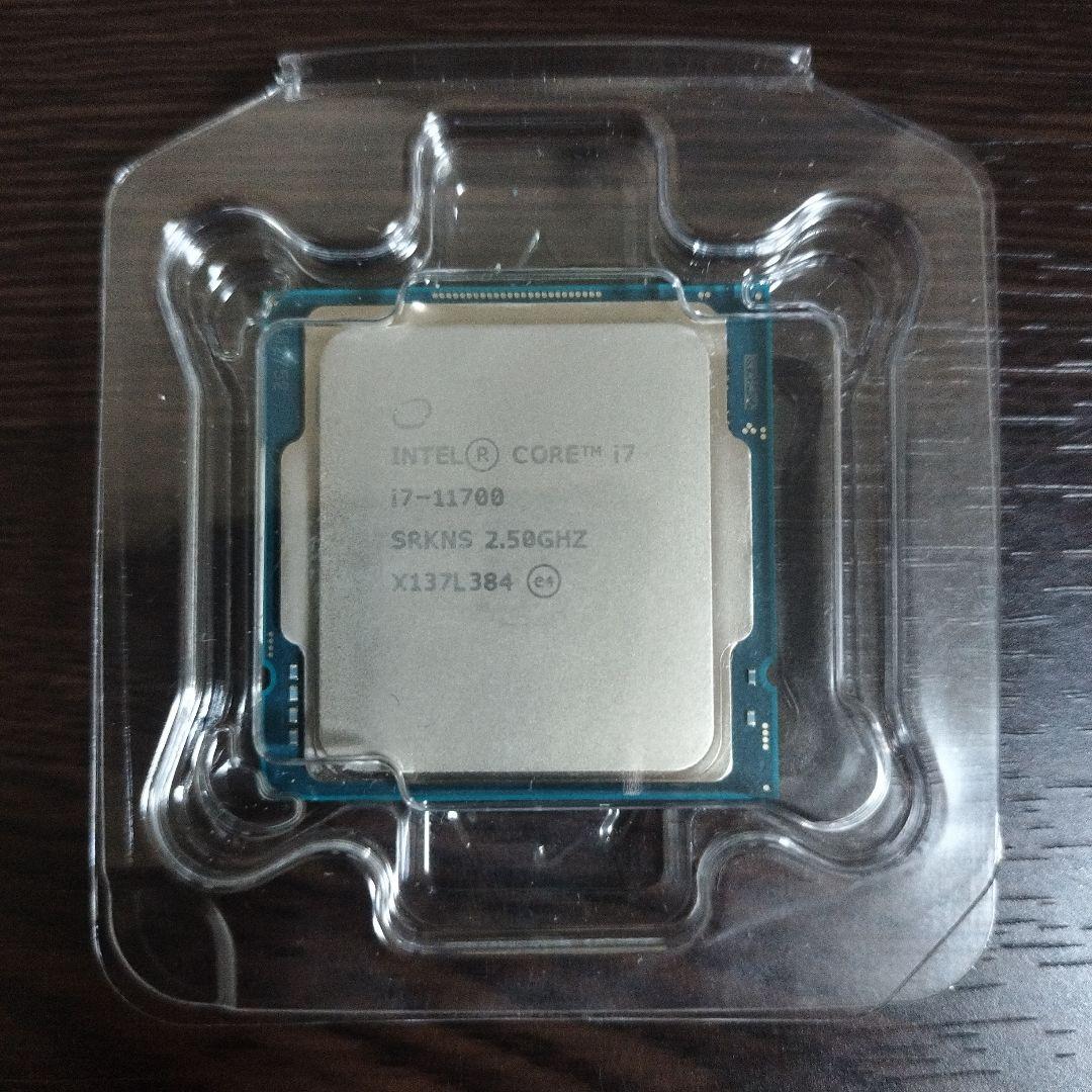 CPU Intel Core i7-11700 CPU 2.50GHz