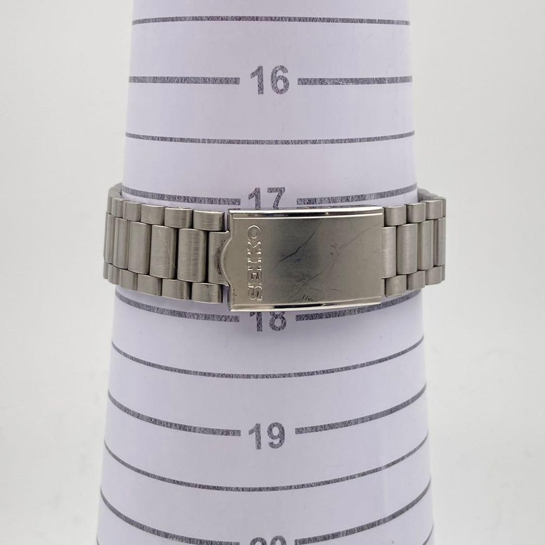 【稼働】SEIKO5 自動巻き 腕時計 デイデイト 美品 メンズ シルバー