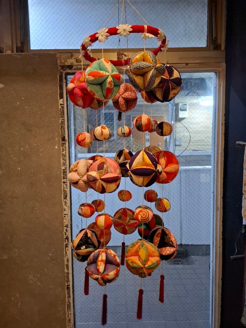 吊るし雛 縮緬細工 鞠 雛飾り