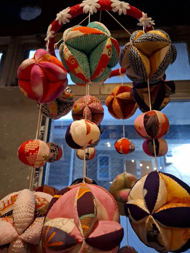 吊るし雛 縮緬細工 鞠 雛飾り