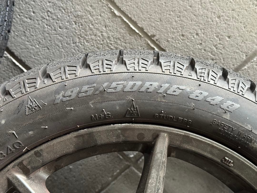 【手渡し限定】ロードスター ND純正16インチホイール＋スタッドレス4本セット