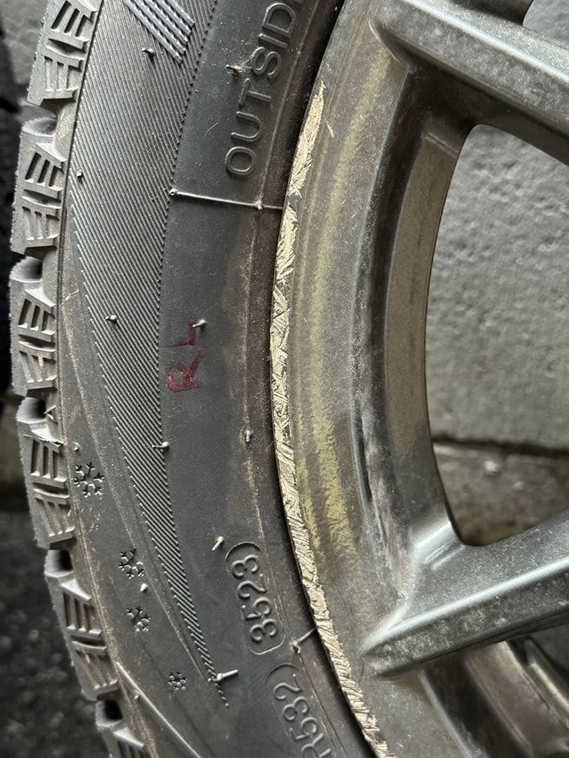 【手渡し限定】ロードスター ND純正16インチホイール＋スタッドレス4本セット