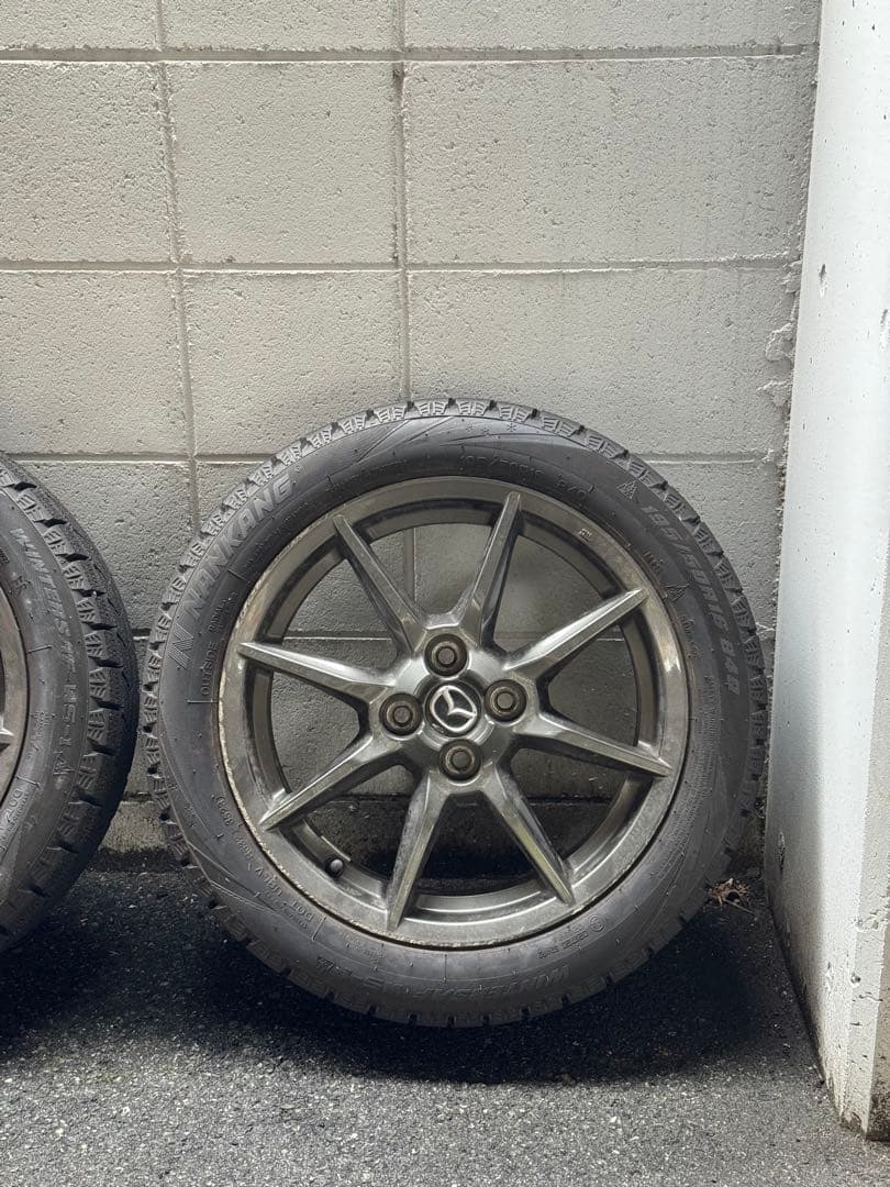 【手渡し限定】ロードスター ND純正16インチホイール＋スタッドレス4本セット