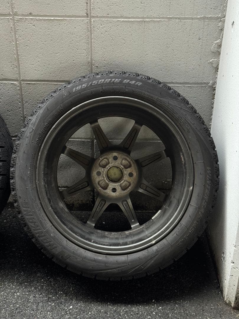 【手渡し限定】ロードスター ND純正16インチホイール＋スタッドレス4本セット